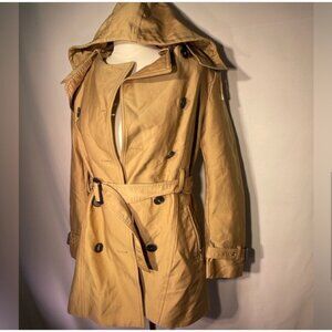 Womens trench coat with hood from Zara womens outerwear
